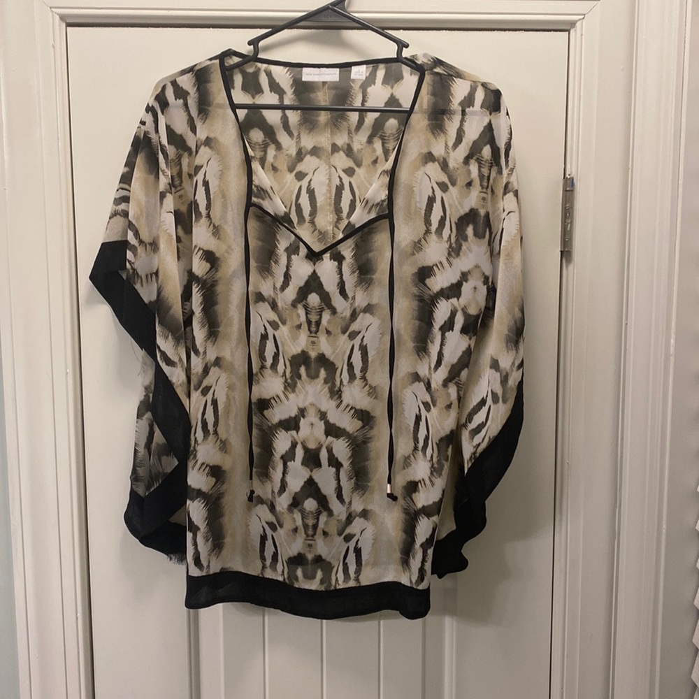 Animal Print Blouse